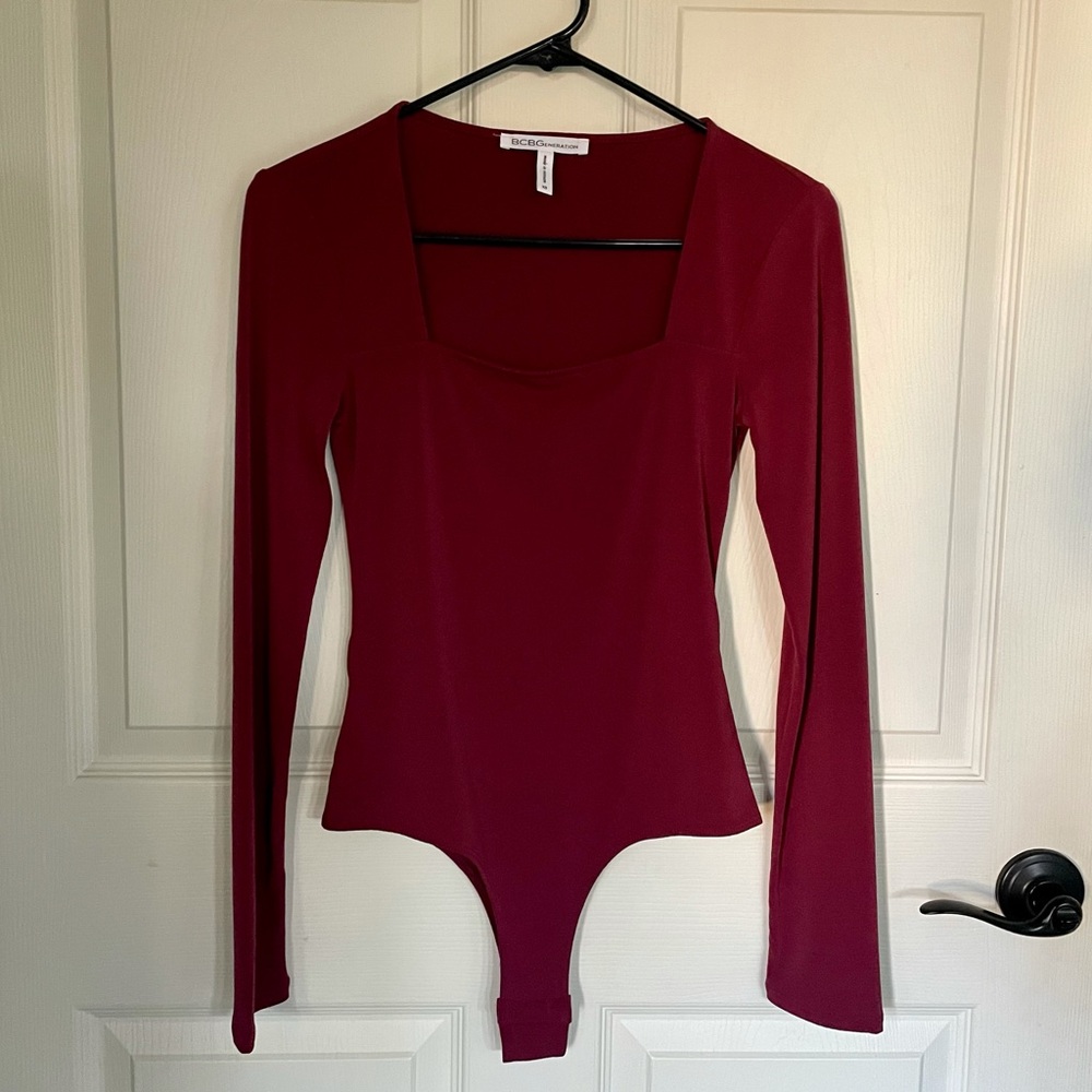 BCBG Long Sleeve Body Suit